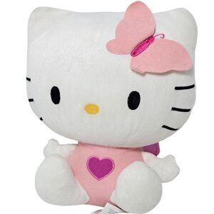 Sanrio Hello Kitty Sega Prize Europe Plush 8" Super Rare Collectible Stuffed Toy